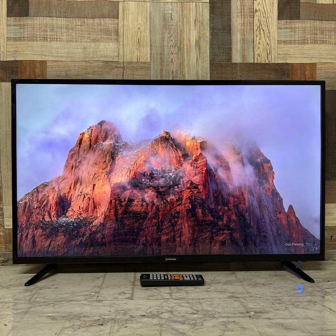 ちゃんまーさん専用直接受渡マクスゼン43型4K液晶テレビ裏番組録画可能