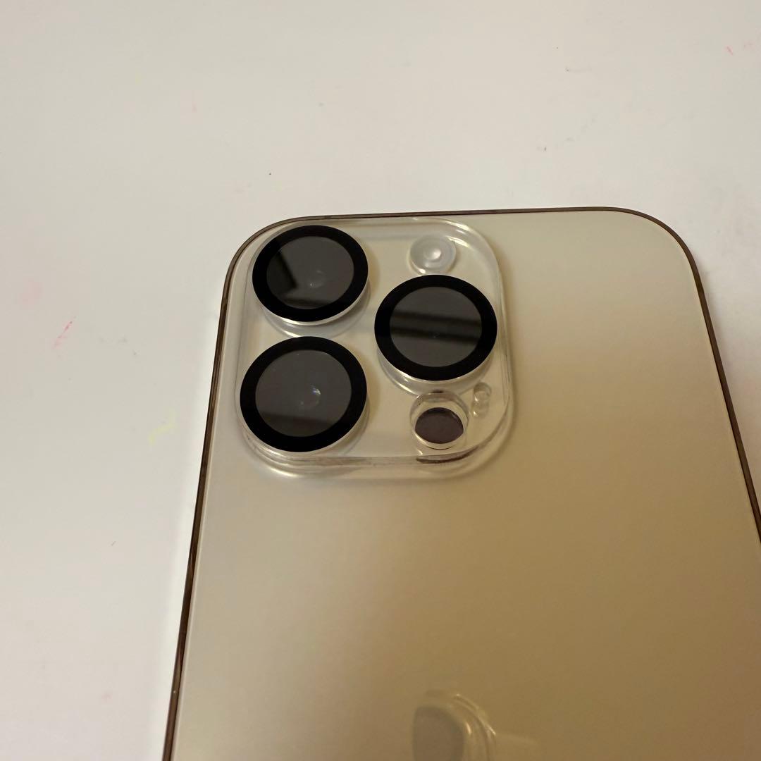 【美品】Apple iPhone 14 Pro本体 ゴールド　128GB