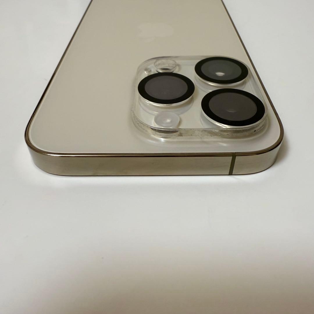 【美品】Apple iPhone 14 Pro本体 ゴールド　128GB