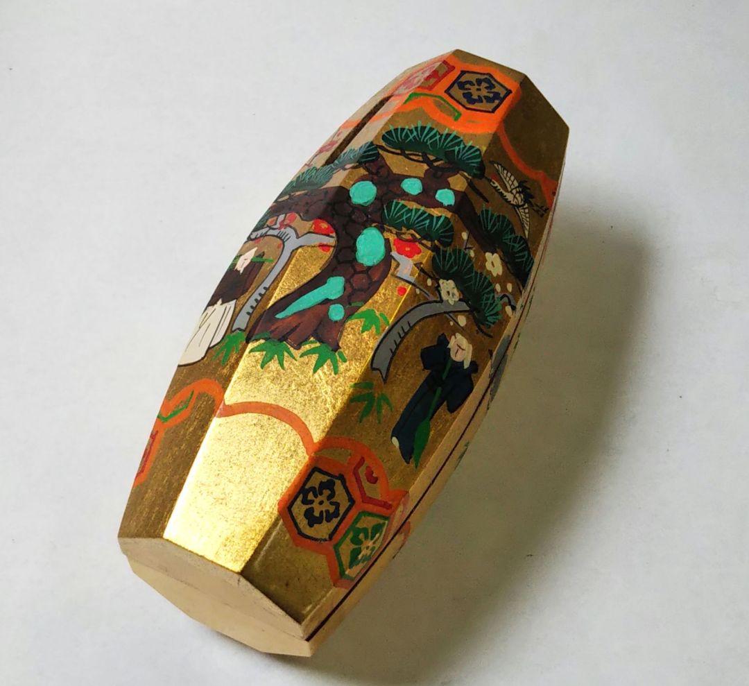 茶道具 香合 ブリブリ ぶりぶり 振々 山中塗 塚本規義 初釜 新品