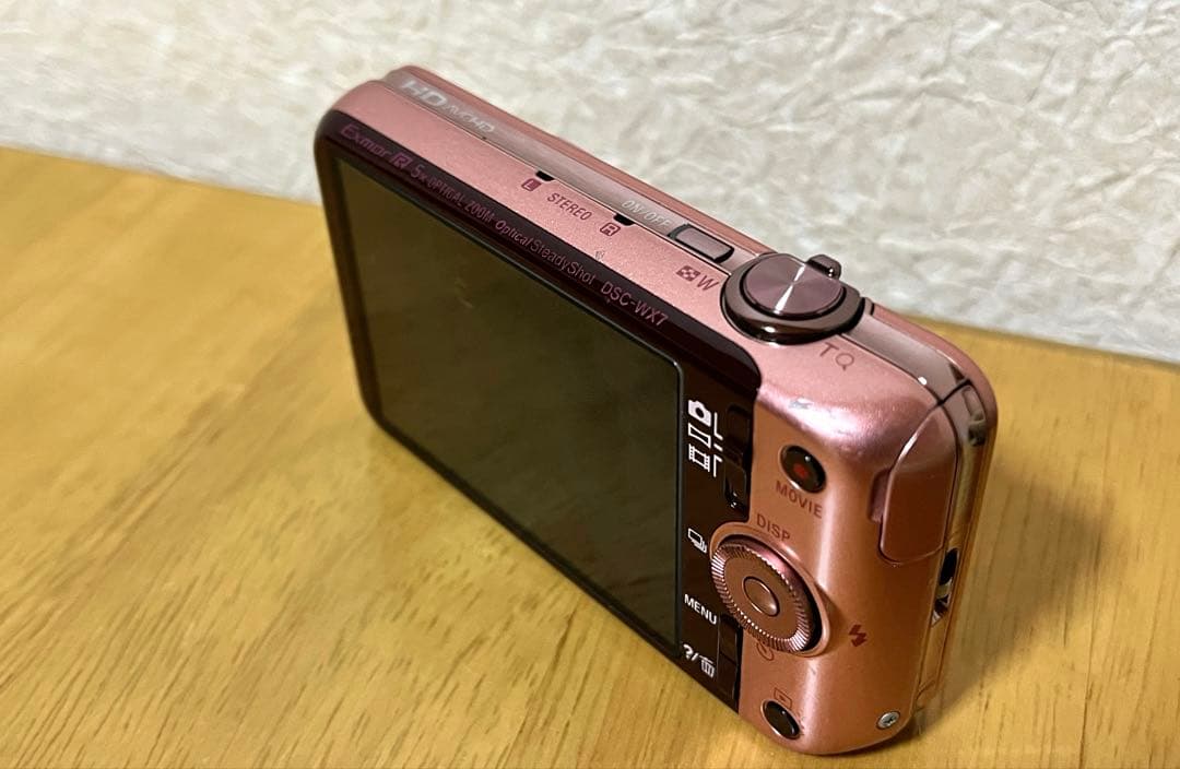 デジカメ SONY Cyber-Shot DSC-WX7 ピンク 動作確認済
