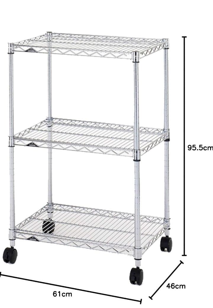 V ドウシシャ レギュラー ラック スチールラック NLH6090-3