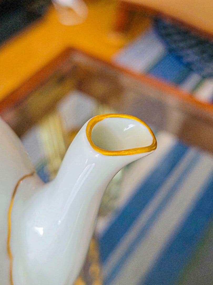 リモージュ Raynaud ピンク花柄 ティー3点セット 仏製