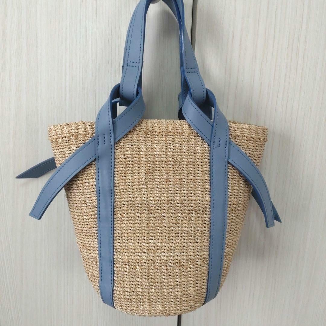 美品　ヴィオラドーロ　 かごバッグ