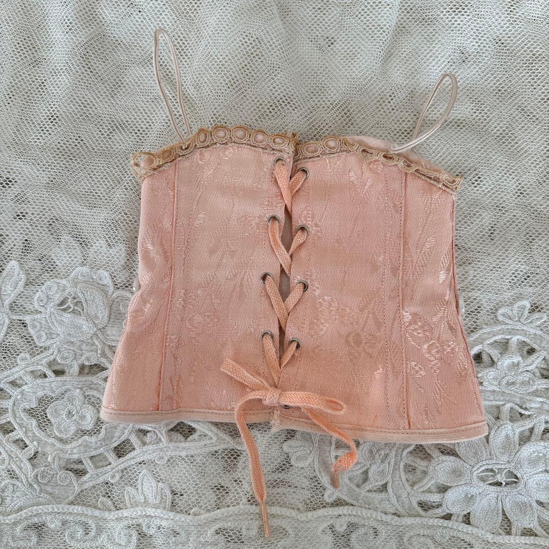 フランスアンティーク ドール用コルセット