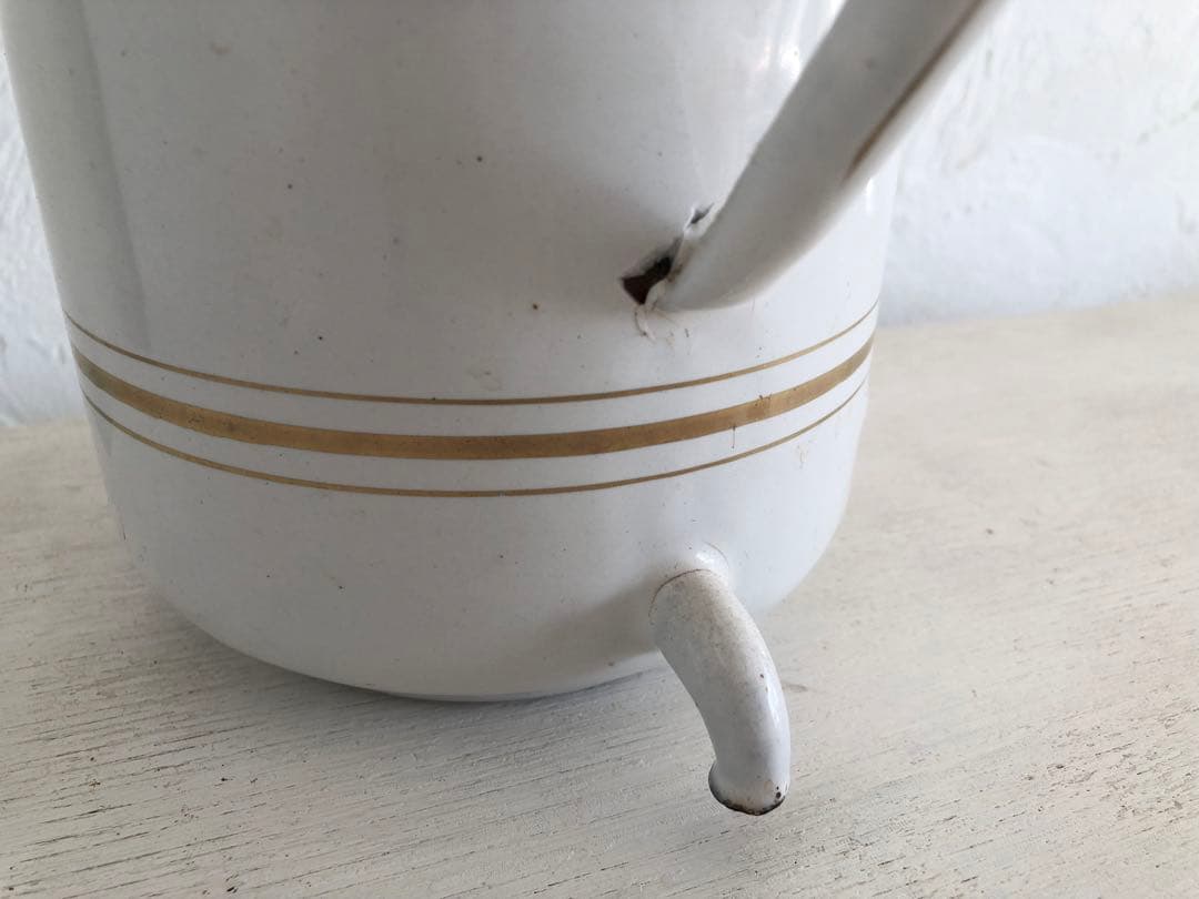 希少　フランスアンティーク　BF社 ホーロー製イリゲーター