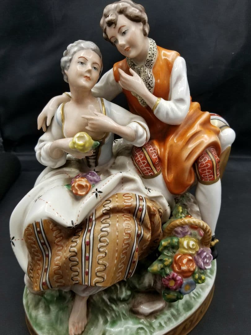 ババリア　ゲロルド　GEROLD　PORZELLAN 置物　フィギュリン