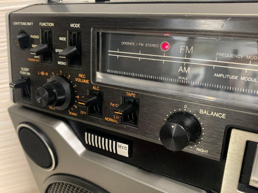 美品AIWAラジカセ TPR-820昭和レトロラジカセ動作品レアメンテナンス済み