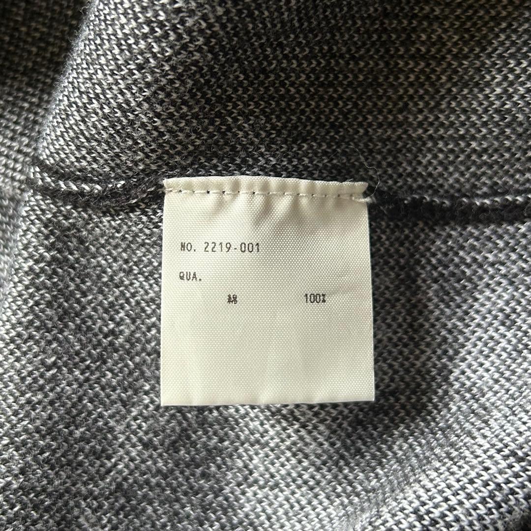 LAD MUSICIAN ラッドミュージシャン ニット 花柄 コットン 黒