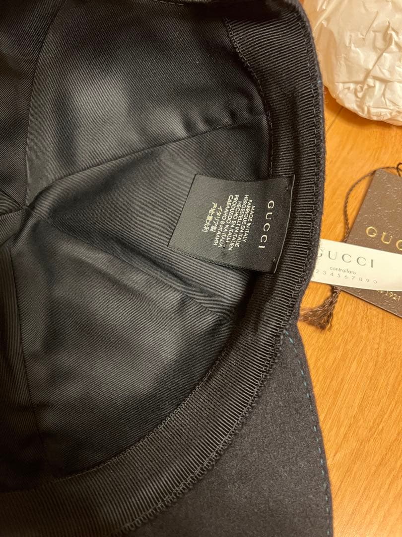 S*Q様 GUCCI ウールキャップ　Mサイズ