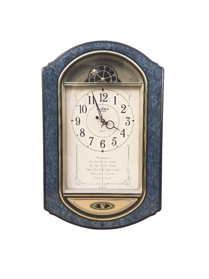 【美品】リズム時計工業 からくり時計 4MH744CZ