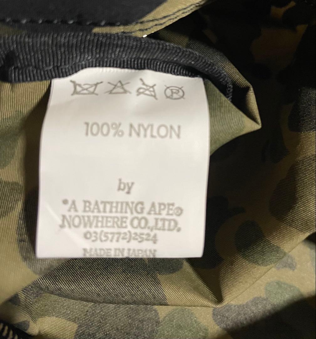 【希少】old A bathing apeエイプ 初期カモ柄ポーチ マルチケース