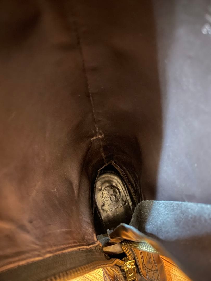 Tory Burch ブーツチョコレートブラウン23.5