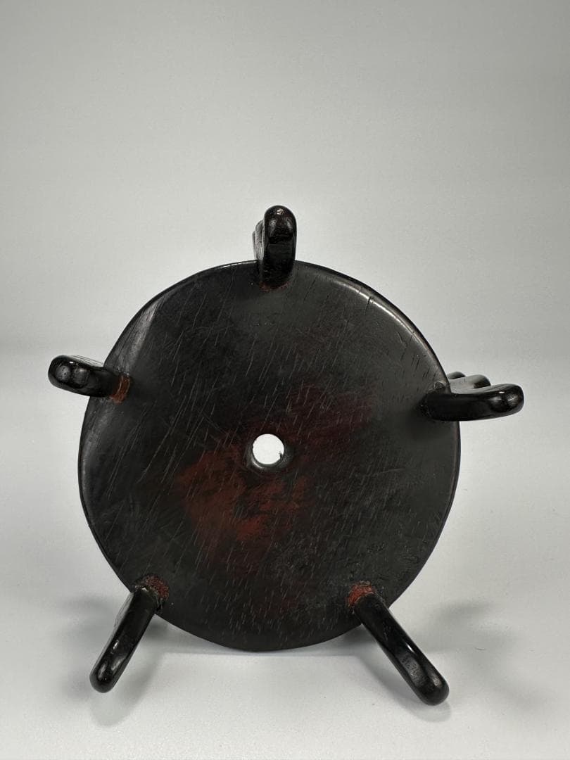 中国清代　粉彩雑宝文　水洗　水盂　文房具　唐物　時代　古玩