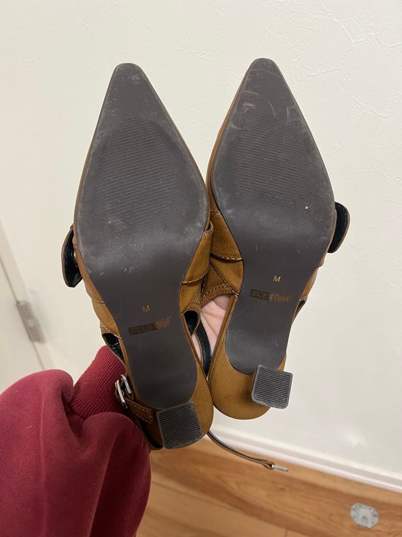 moussy BELTED ミュール