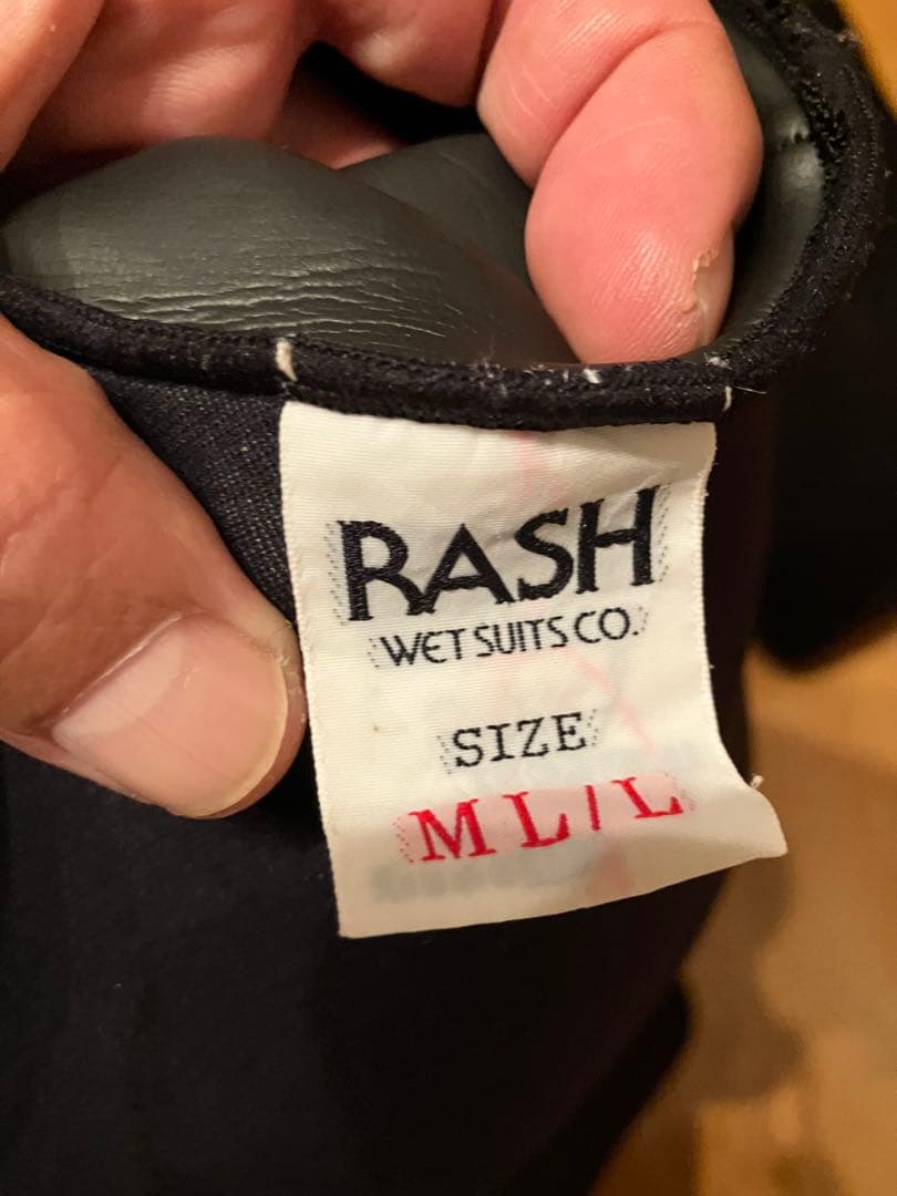 2023 RASH ラッシュ ウェットスーツ メンズ セミドライ ＭＬ/L