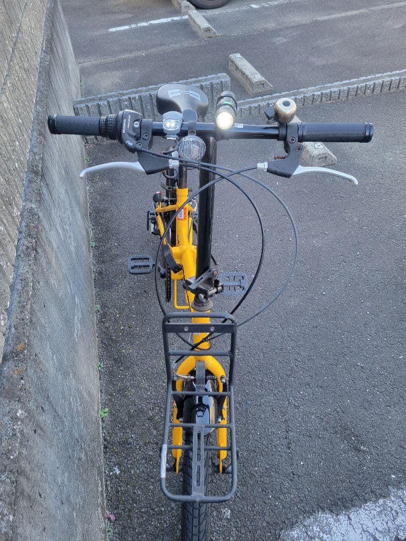 徳島市高知手渡し限定HUMMER折りたたみ自転車20インチセミファットタイヤ