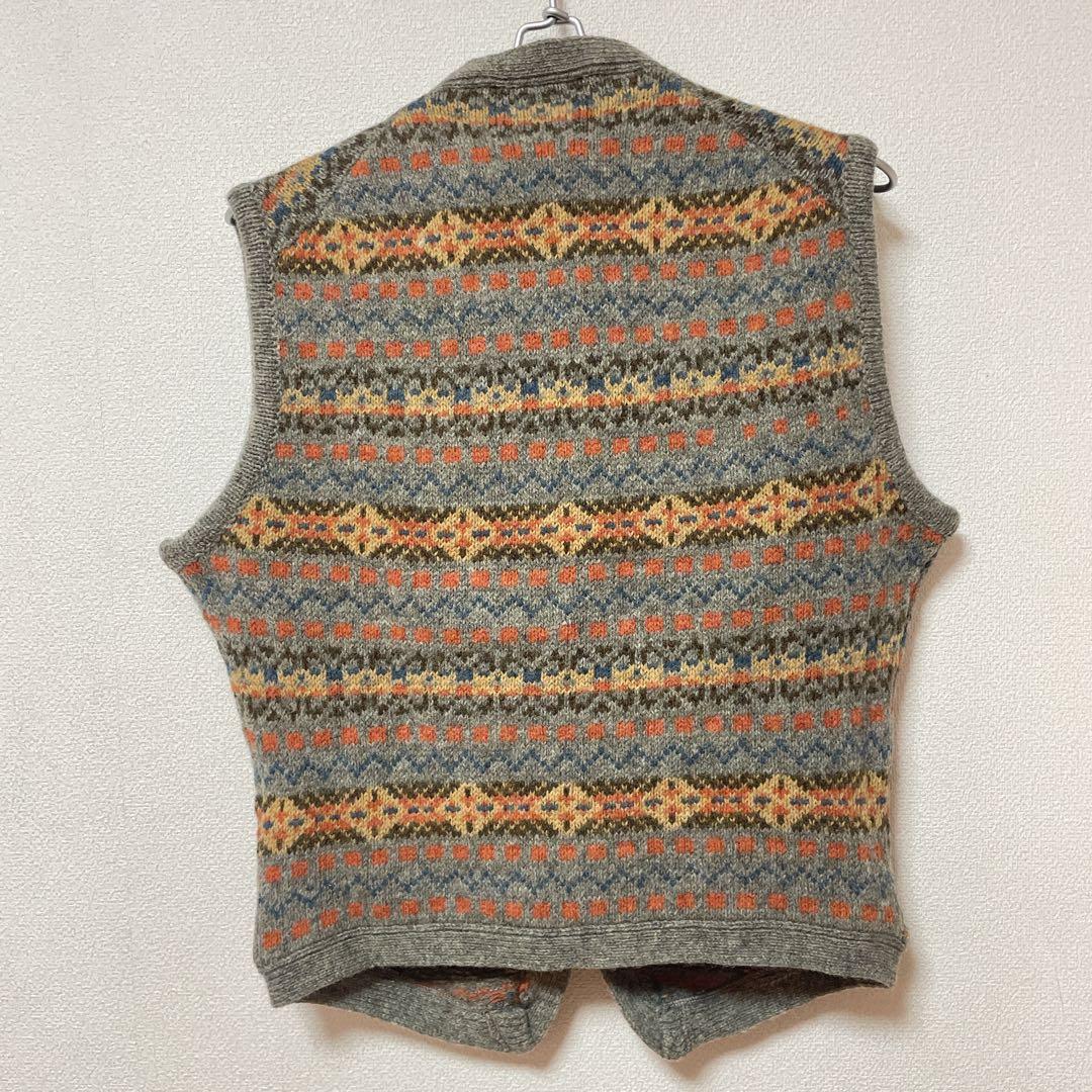 Nigel Cabourn フェアアイル ニットベスト スコットランド製