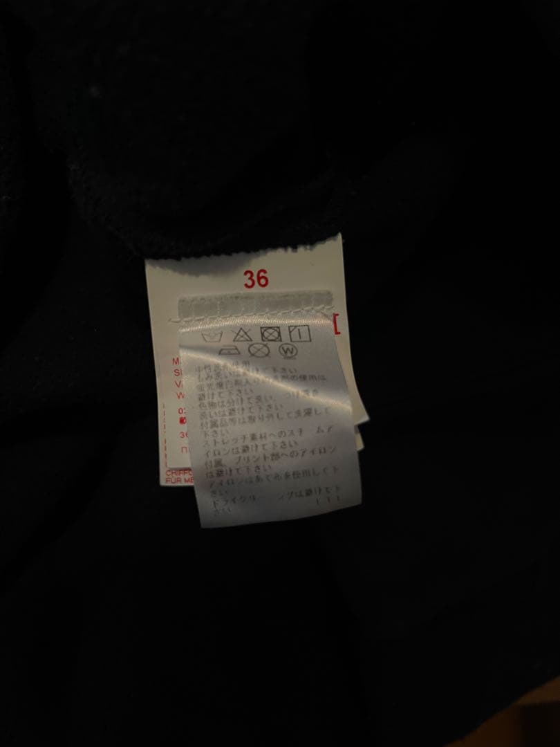 MARNI フード付きスウェット ネイビー