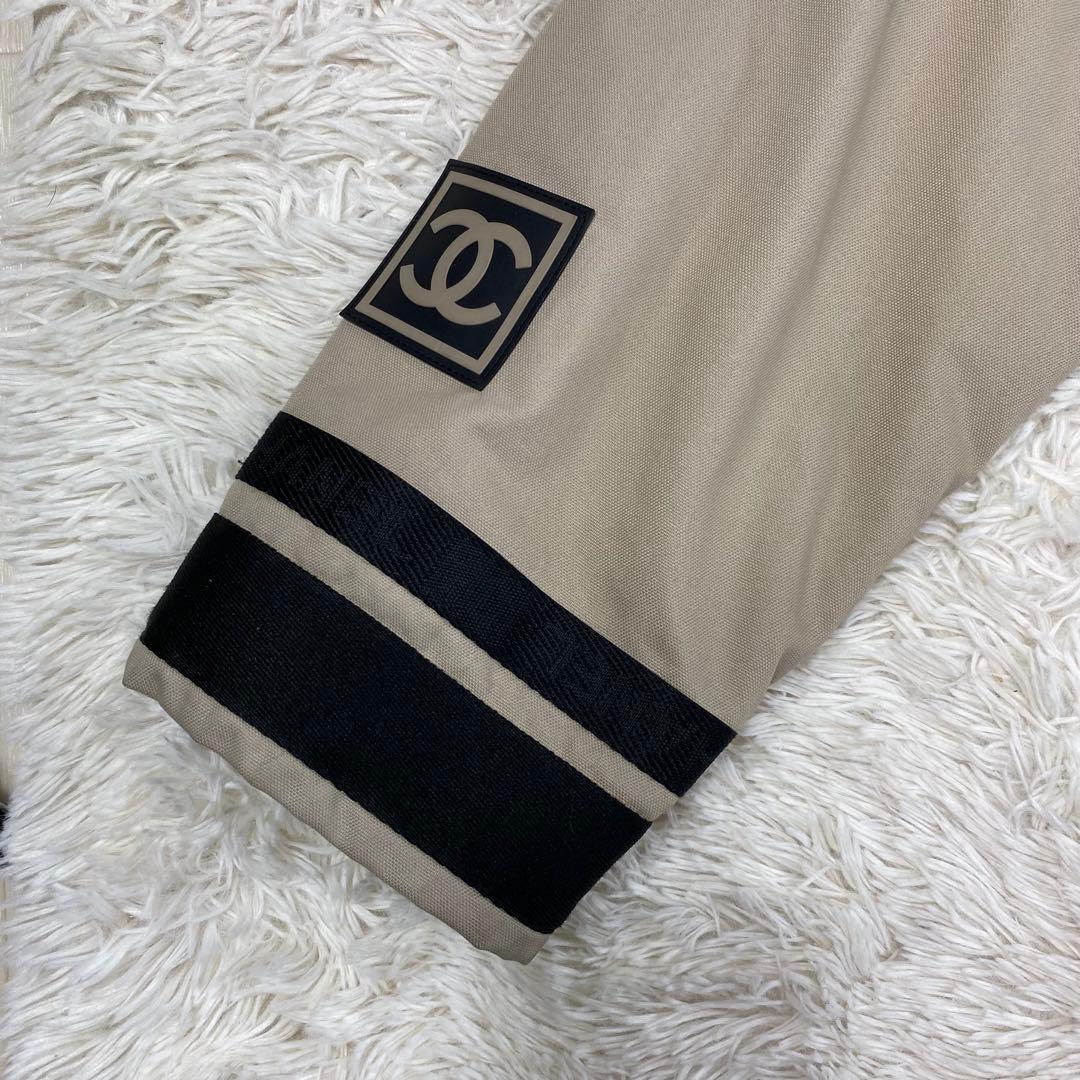 CHANEL シャネル　スポーツライン　フード　モッズコート　ココマーク