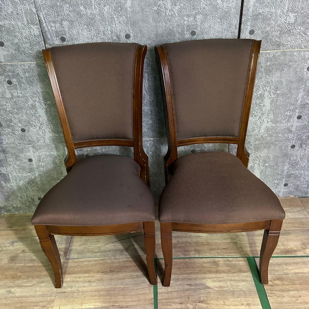 ꧁ネオクラシックスタイル家具꧂ダイニングチェア2脚 食卓 いす イス 椅子