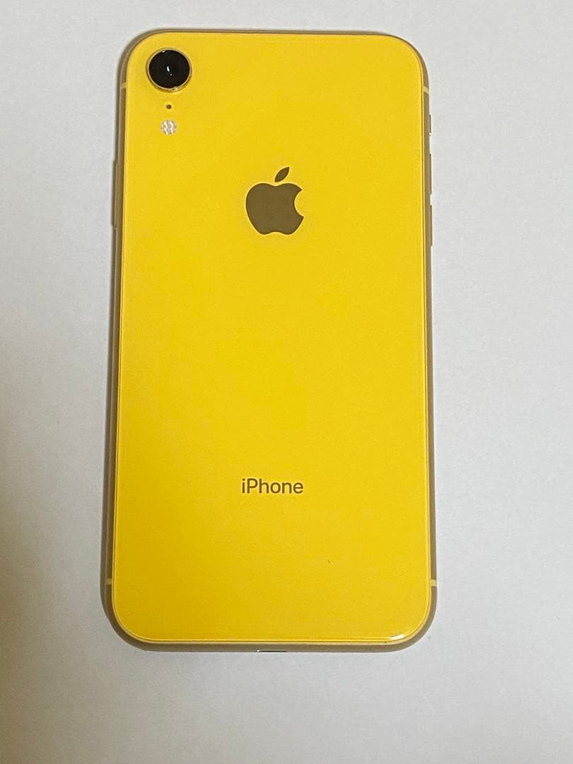 N*Y様 Apple iPhone XR イエロー 本体64GB バッテリー最大