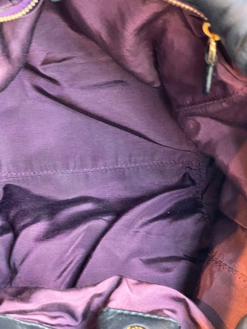 【美品】LOEWE ナッパレザー アナグラム　ハンドバッグ ブラック 黒