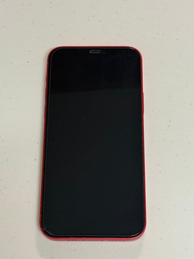 いのちゃん　Apple iPhone 12 赤 本体　128G