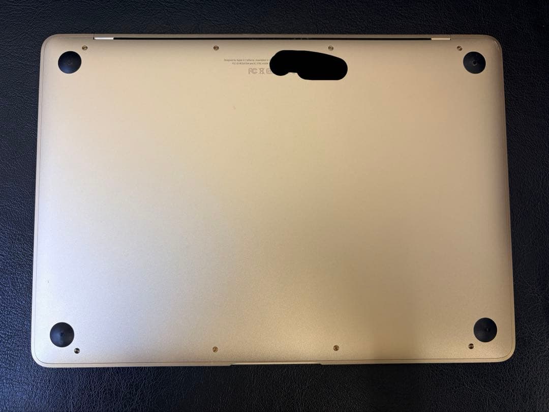 Apple MacBook 12インチ A1534 ゴールド