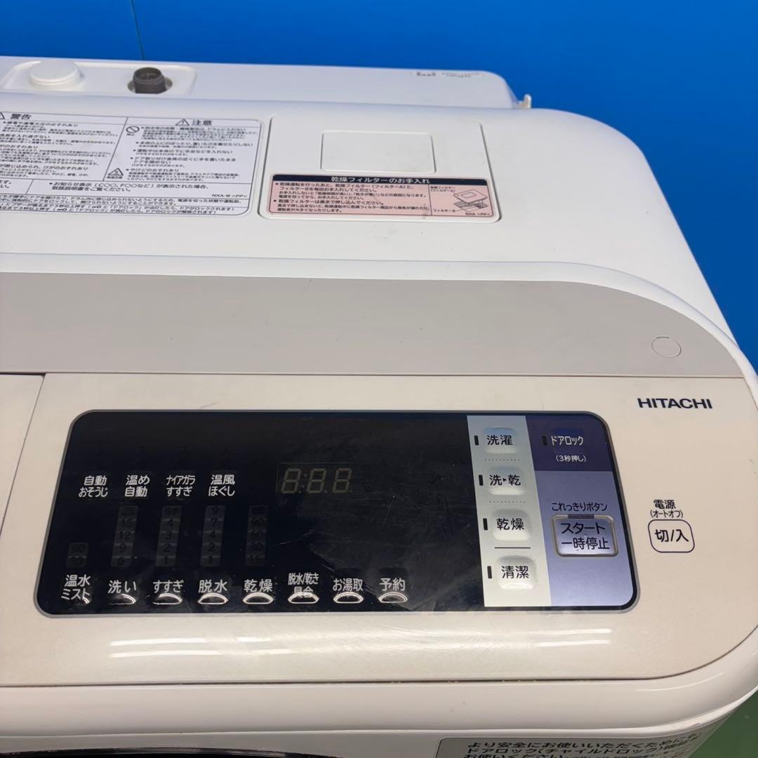 591 ファミリー向け　ドラム式洗濯機　容量11kg 乾燥6kg 右開き　極美品