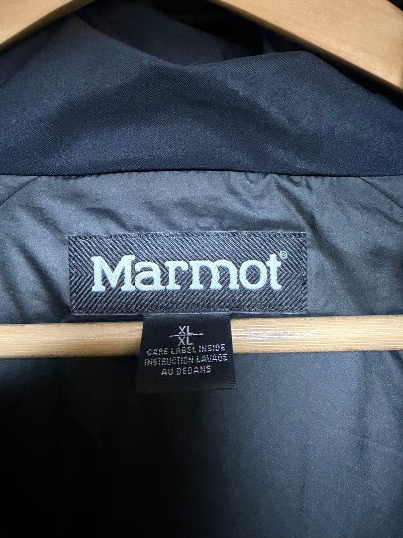 【Hope】Marmot マーモット ダウンジャケット ブラック XL