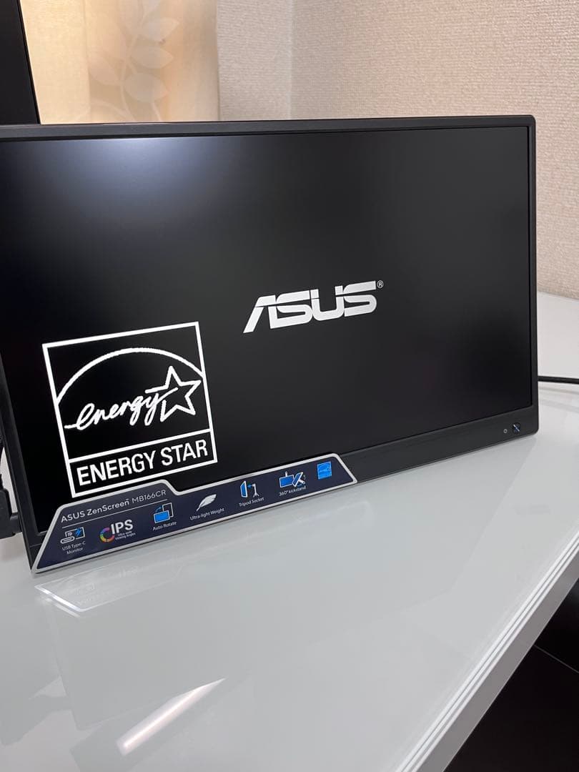 【ほぼ未使用】ASUS ZenScreen MB166CR