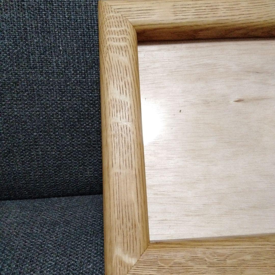 無垢材　ナラ　フォトフレーム(額縁)