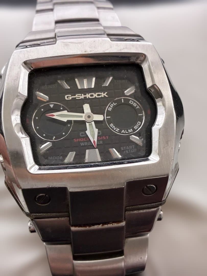 G-SHOCK CASIO 4762 シルバー/ブラック希少価値　製造終了
