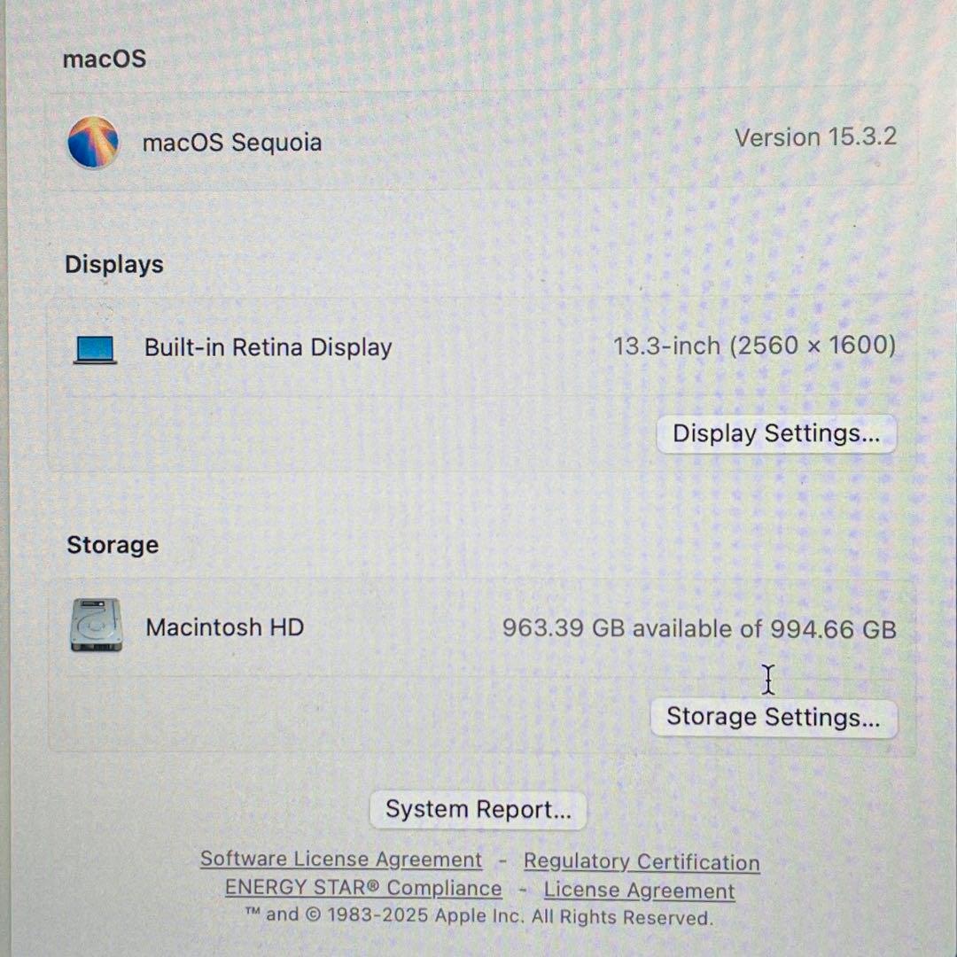 MacBook Air M1 16GB/1TB 13インチ スペースグレー