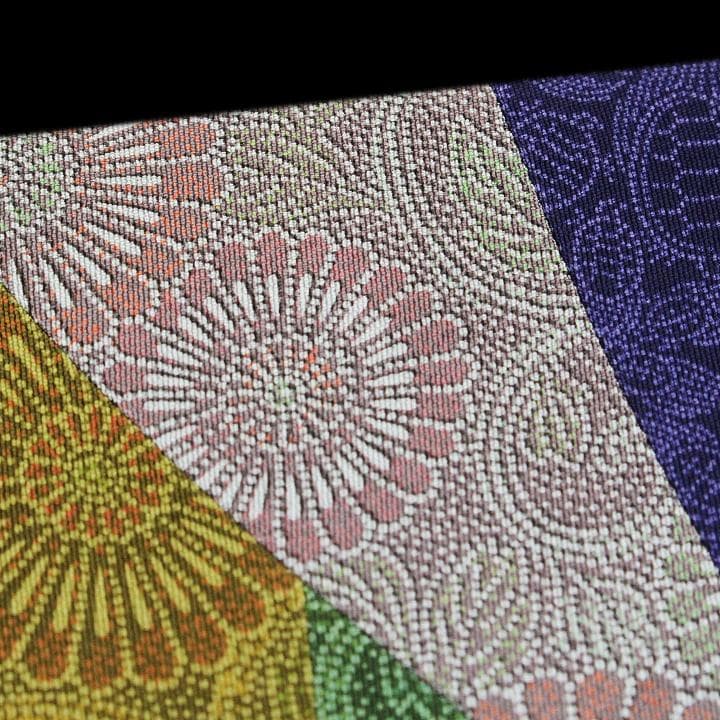 人間国宝【六谷梅軒】　～伊勢型紙　重要無形文化財保持者～　美品の袋帯です