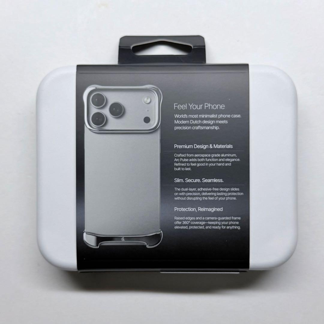 Arc Pulse アルミ・ミラーシルバー iPhone 17 Pro　最終価格