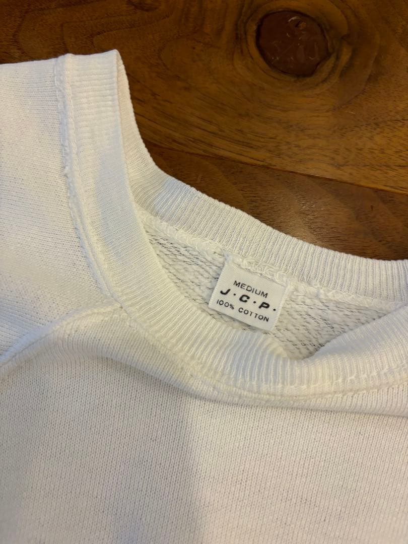 60s70s ビンテージ　ラグランスウェット　ステンシル　goodサイズ