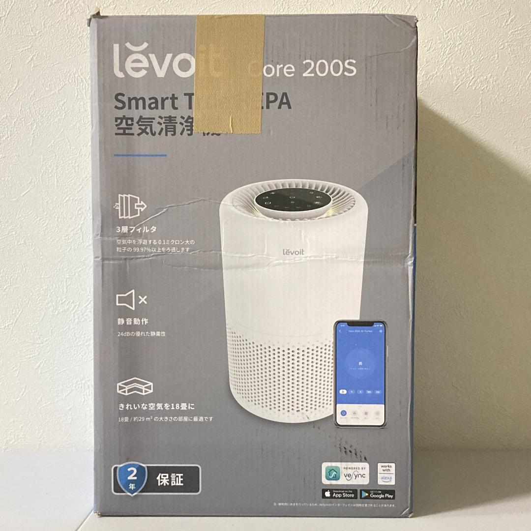 Levoit (レボイト) 空気清浄機 18畳 小型 卓上 Core 200S