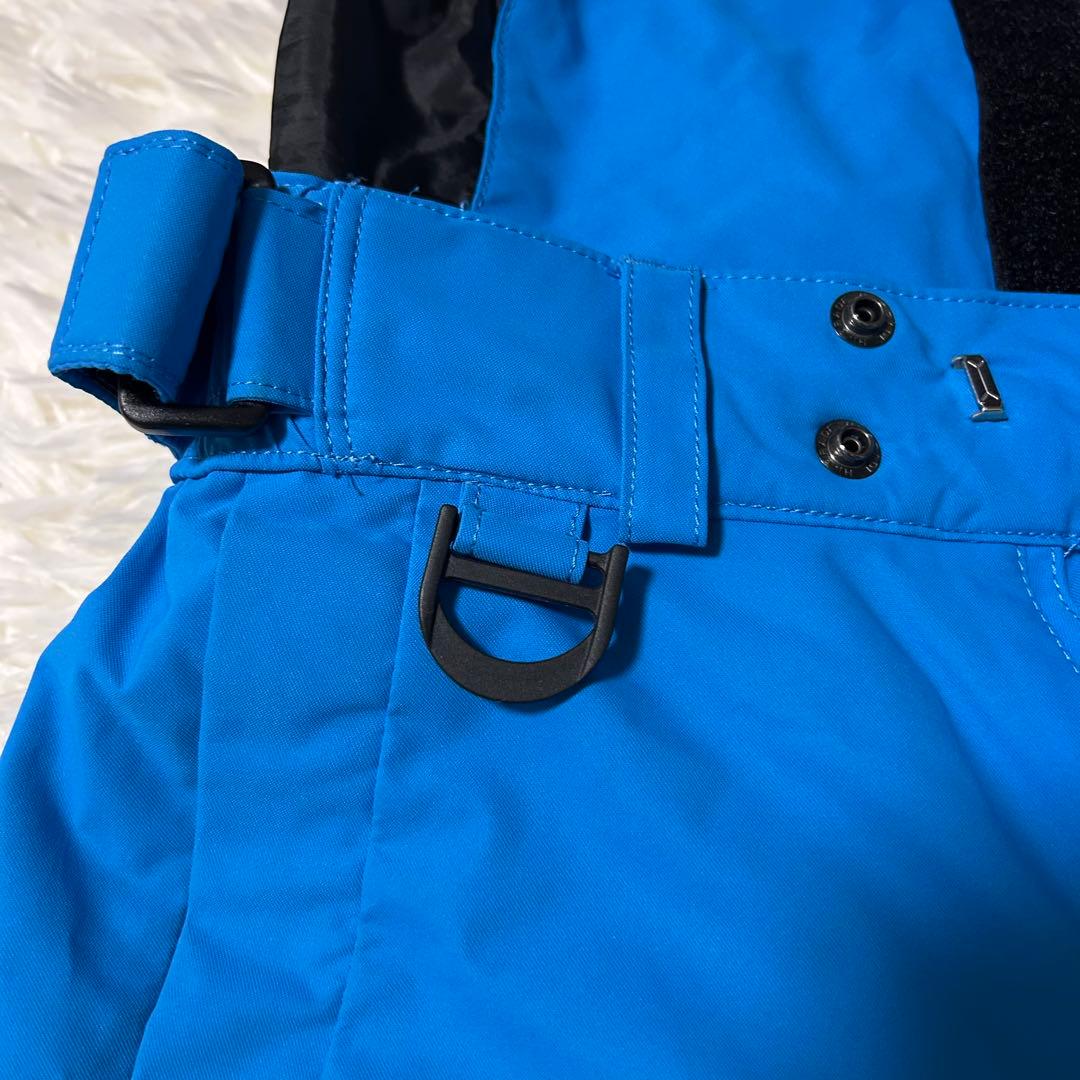 【美品】MIZUNO ミズノCREW 高機能ウェア スキーウェアブルー XS