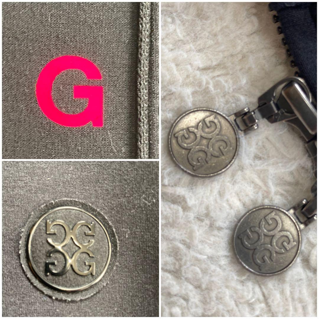 極美品・近年モデル✨G/FORE　ゴルフウェア　ジップアップパーカー　ロゴ　S位