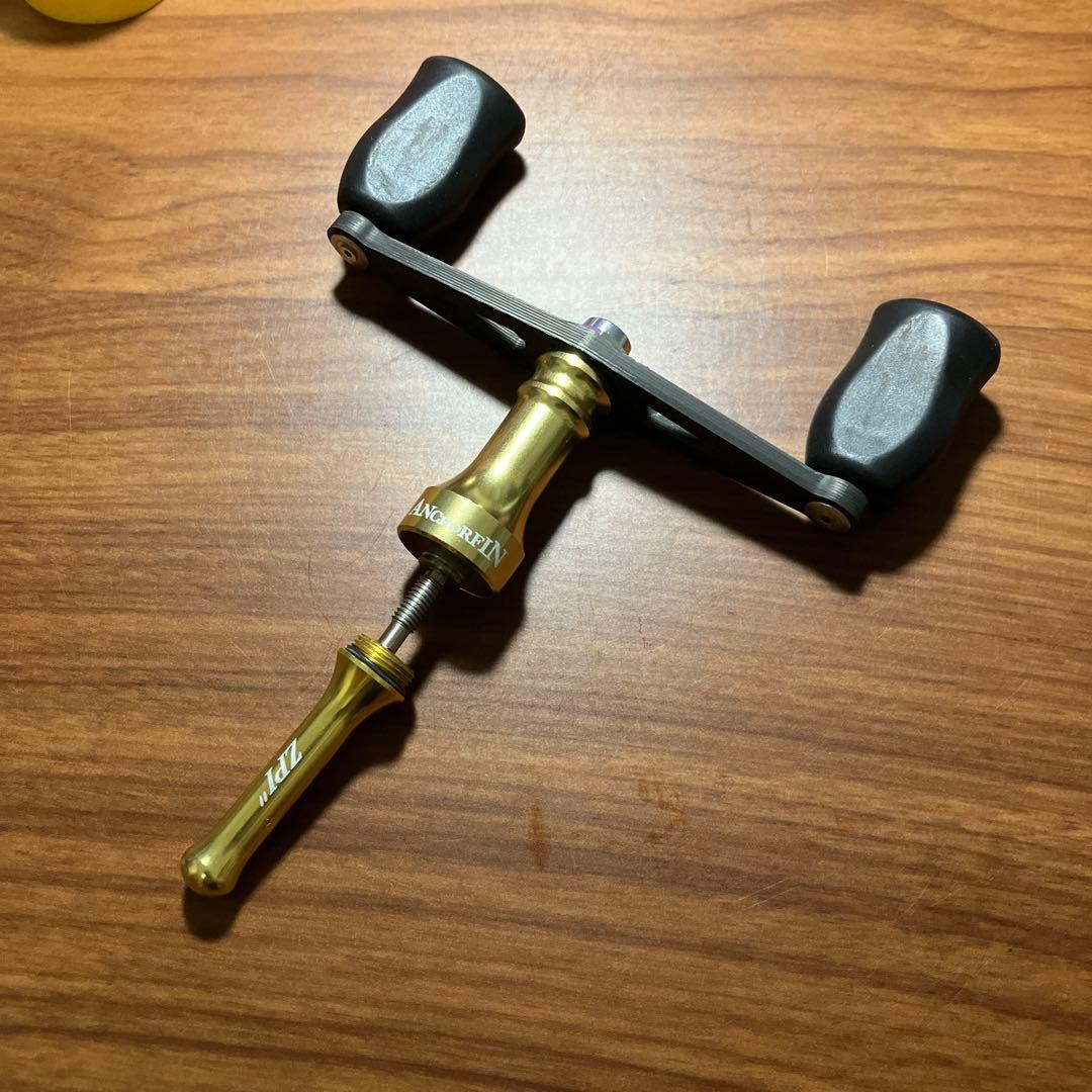 廃盤レア　未使用　ZPI ブリストール　ダブルハンドル　スタンド　シマノ　エギ