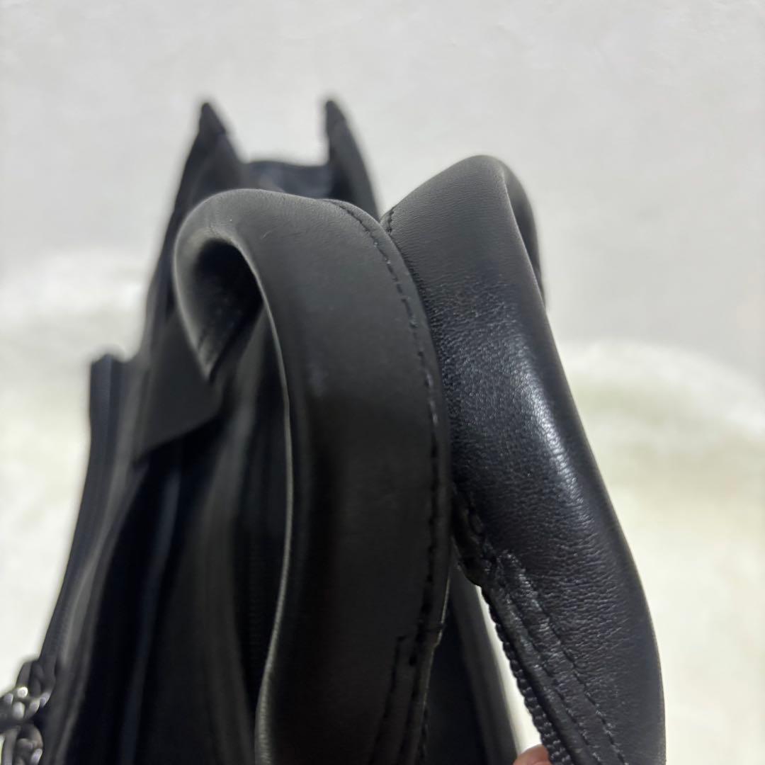 希少 TUMI 963110D4 オールレザー ビジネスバッグ 2way 黒