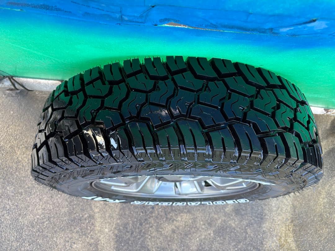 ジムニーシエラ純正ホイルYokohama GEOLANDAR X-AT15インチ