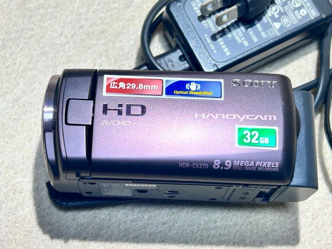 SONY HDR-CXZ270V ハンディカム