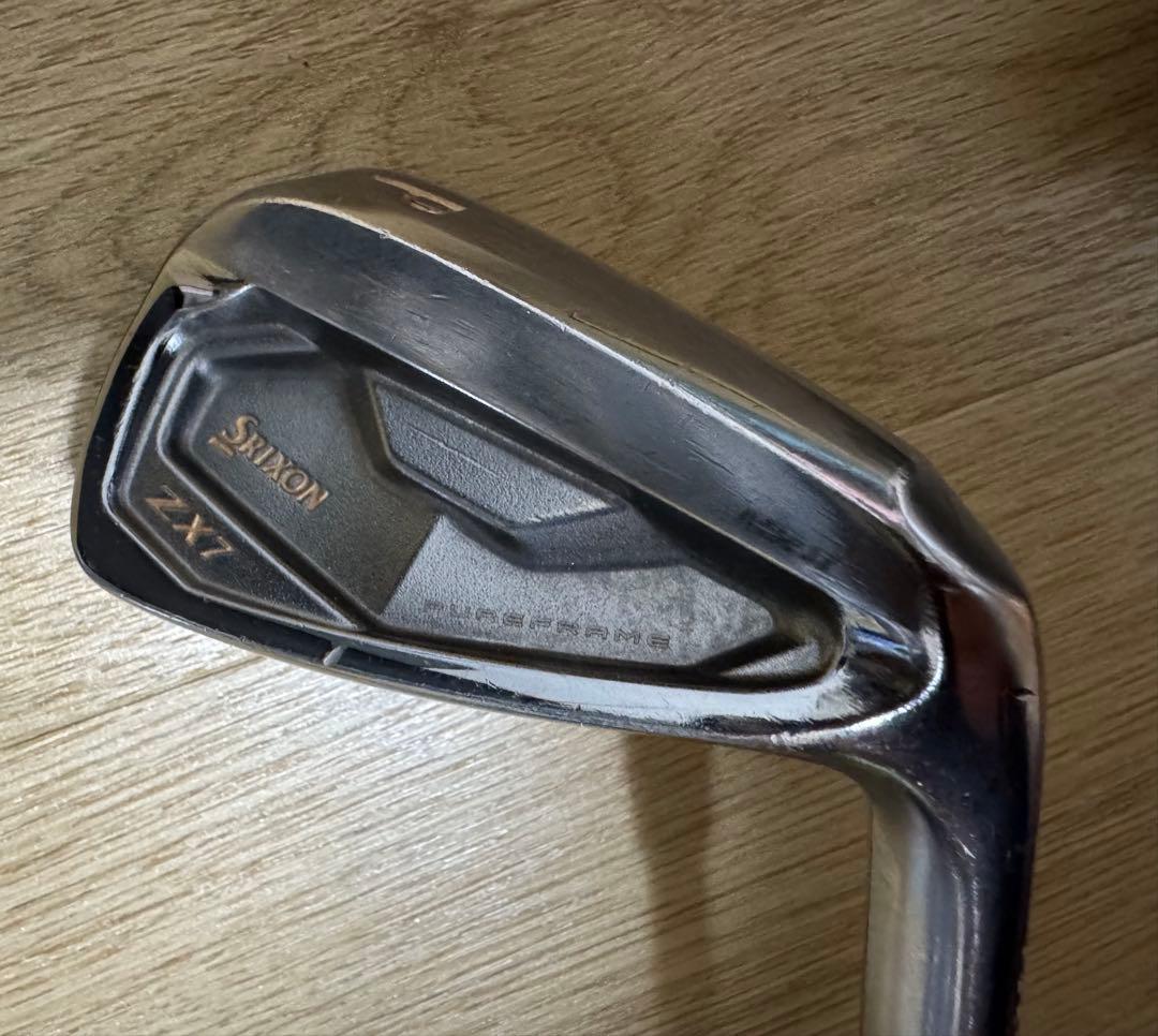 特別仕様 スリクソン ZX7MkIIブラッククロムアイアン 【ゴールド】#6〜P