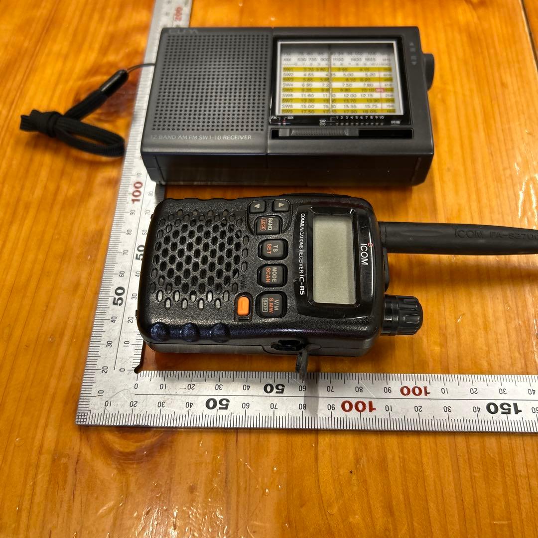 アイコム ICOM IC-R5 広帯域ハンディ受信機　エアバンド