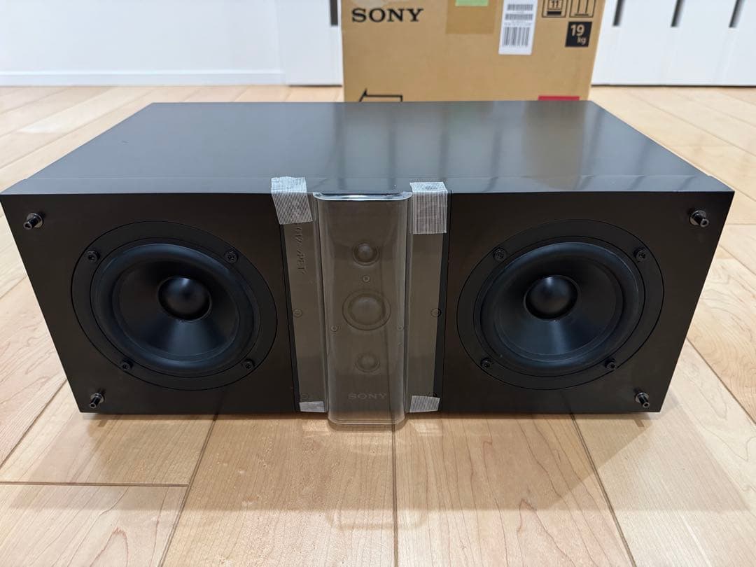 SONY センタースピーカー 2ウェイ ブラック