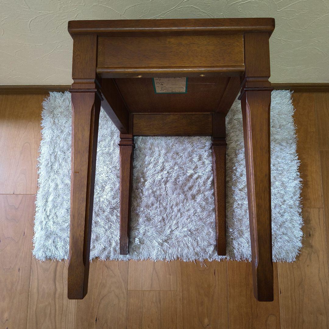 マルニ　地中海　ネスト/サイドテーブル　ブラウン木製　サイドテーブル