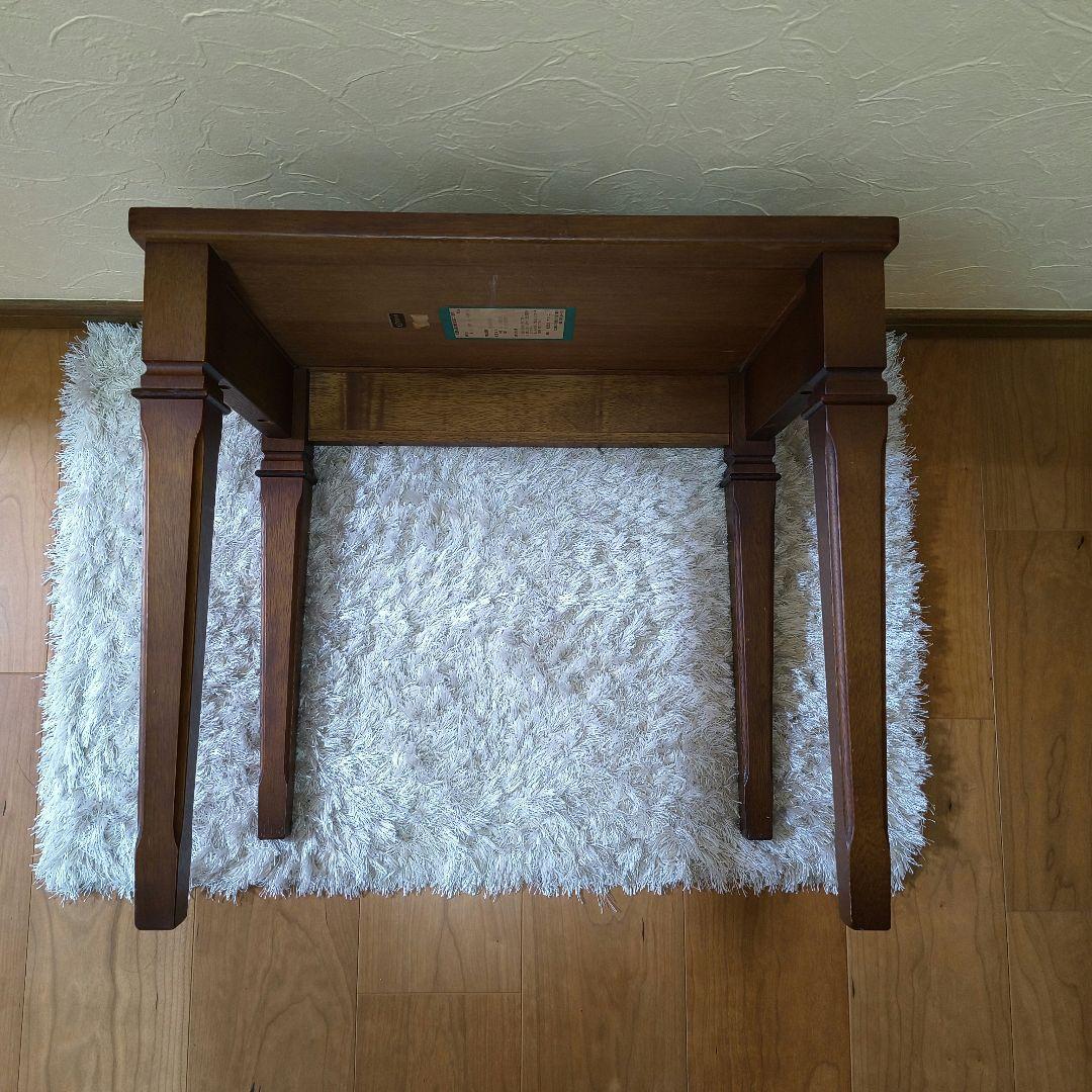 マルニ　地中海　ネスト/サイドテーブル　ブラウン木製　サイドテーブル